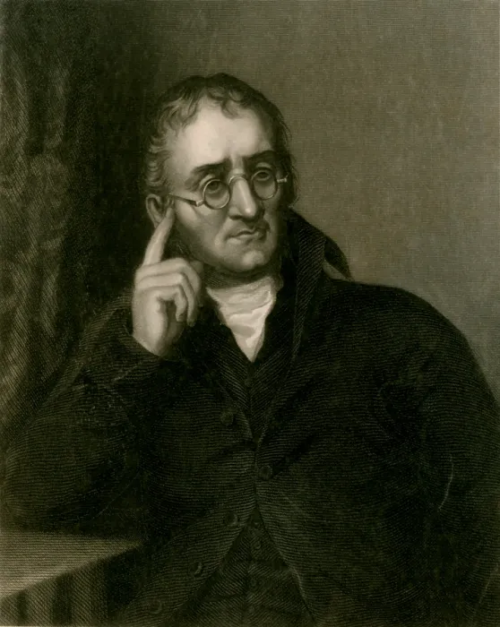 Framed Print : John Dalton, English Chemist