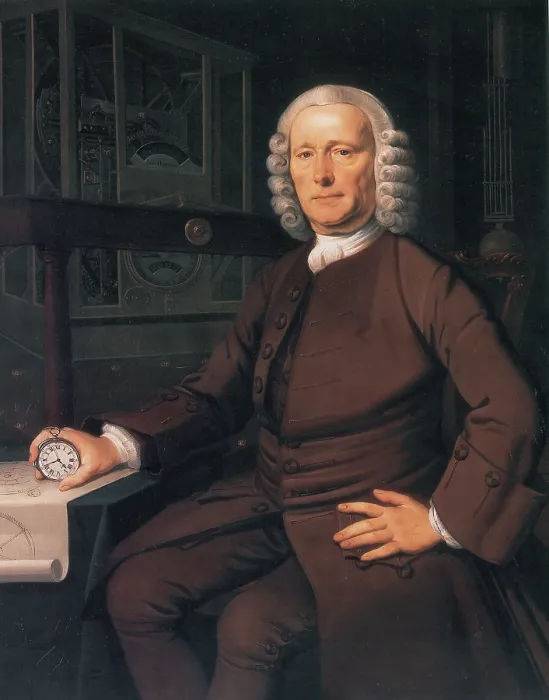 Framed Print : John Harrison, English Inventor Framed Print : John Harrison, English Inventor
