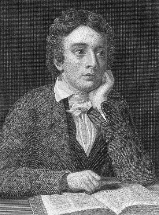 Framed Print : John Keats, English Romantic Poet