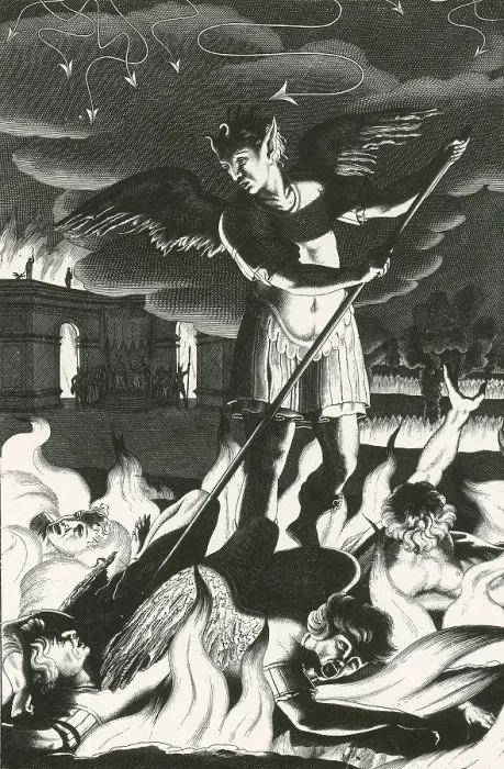 Framed Print : John Milton's 'Paradise Lost' Framed Print : John Milton's 'Paradise Lost'
