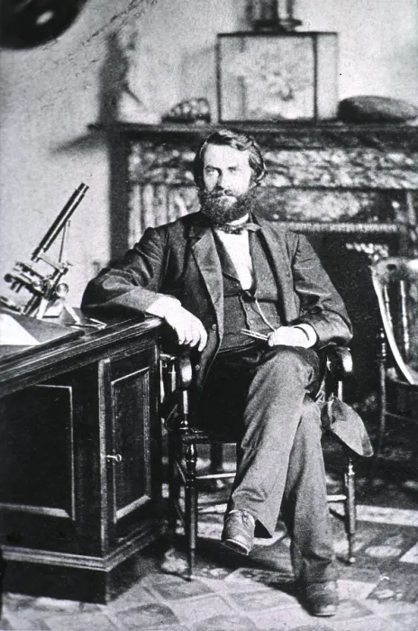 Framed Print : Joseph Leidy, Father of American Vertebrate Paleontology