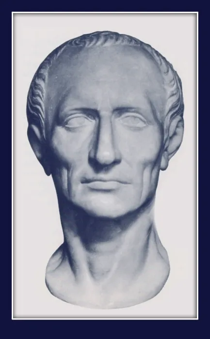 Framed Print : Julius Caesar, Roman General and Statesman Framed Print : Julius Caesar, Roman General and Statesman