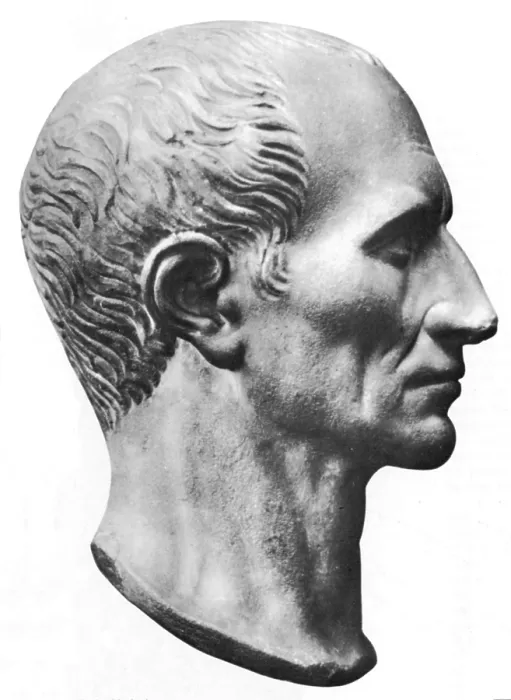 Framed Print : Julius Caesar, Roman General and Statesman Framed Print : Julius Caesar, Roman General and Statesman
