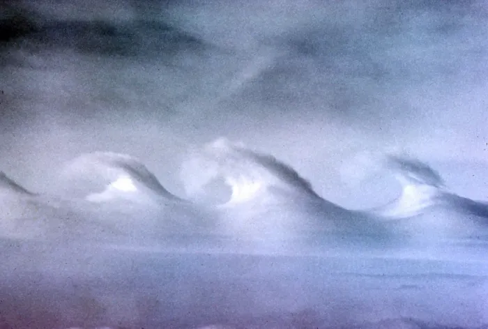 Framed Print : Kelvin-Helmholtz Wave Clouds