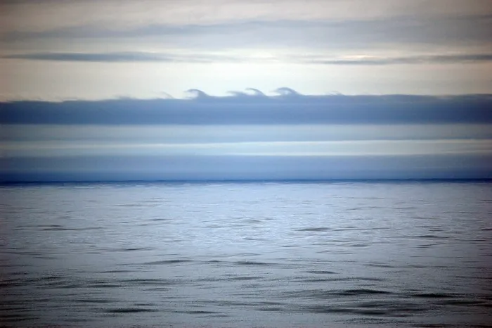 Framed Print : Kelvin-Helmholtz Wave Clouds Framed Print : Kelvin-Helmholtz Wave Clouds