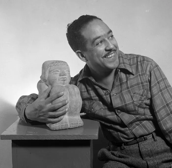 Framed Print : Langston Hughes, American Poet and Activist Framed Print : Langston Hughes, American Poet and Activist