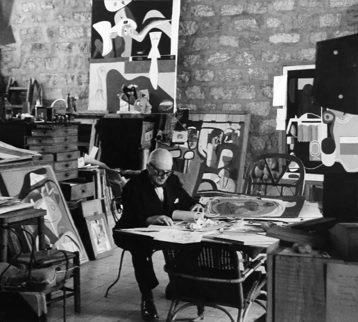 Framed Print : Le Corbusier in 1961 Framed Print : Le Corbusier in 1961