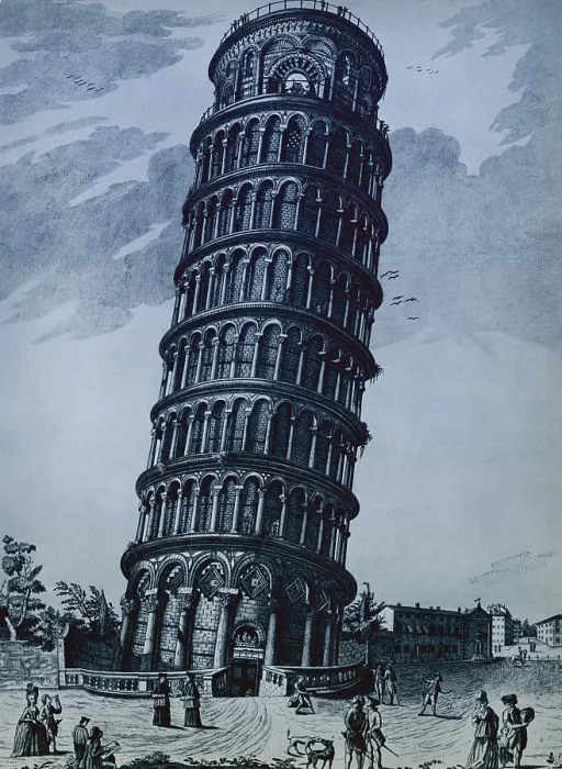 Framed Print : Leaning Tower of Pisa Framed Print : Leaning Tower of Pisa