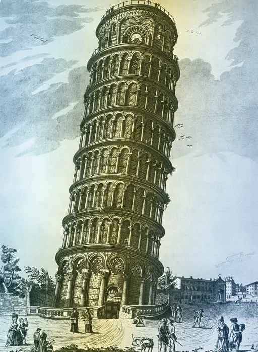 Framed Print : Leaning Tower of Pisa Framed Print : Leaning Tower of Pisa