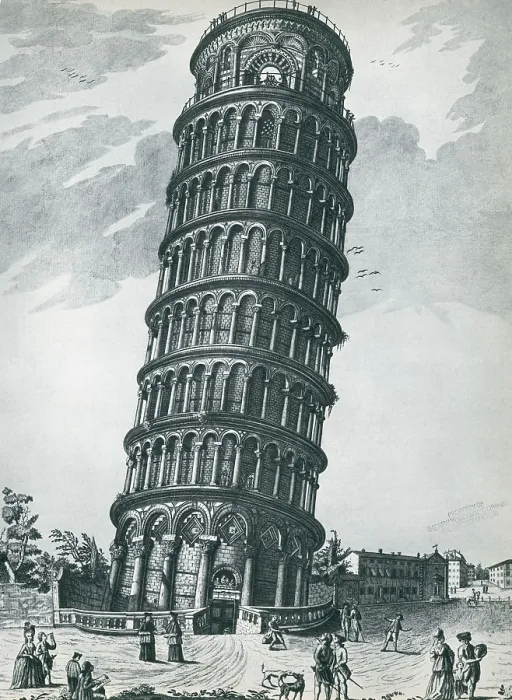 Framed Print : Leaning Tower of Pisa Framed Print : Leaning Tower of Pisa