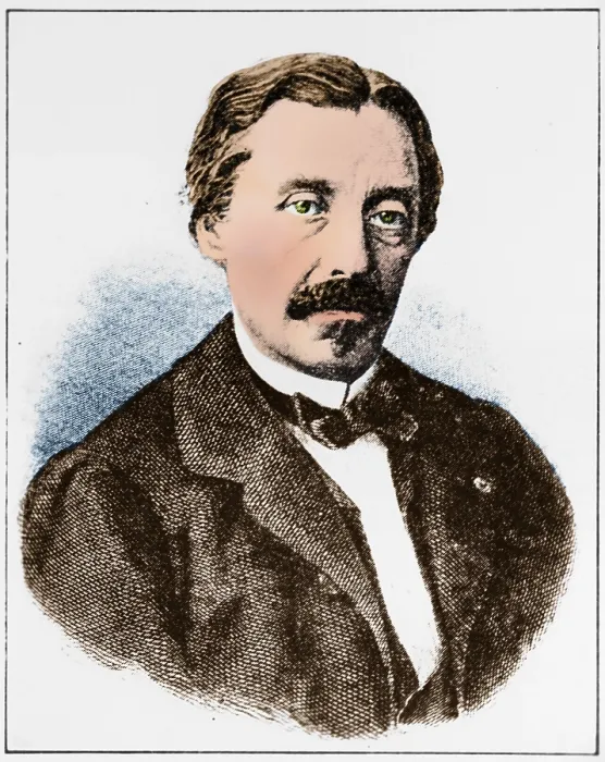 Framed Print : Leon Foucault, French Physicist