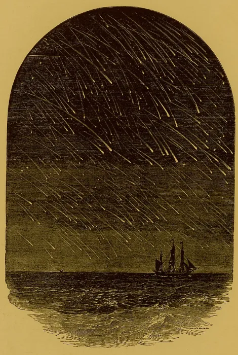 Framed Print : Leonid Meteor Shower, 1799 Framed Print : Leonid Meteor Shower, 1799