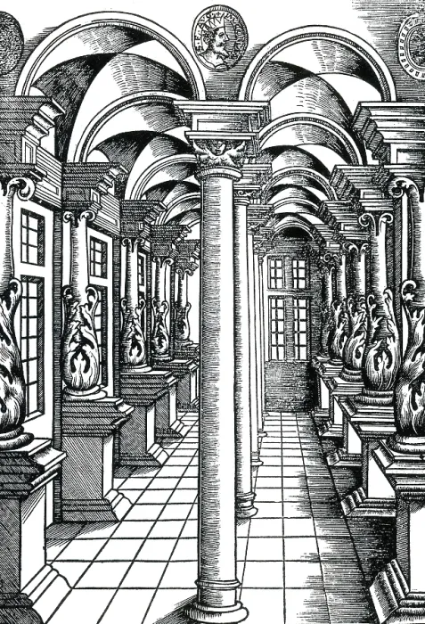 Framed Print : Linear Perspective, 1546 Framed Print : Linear Perspective, 1546