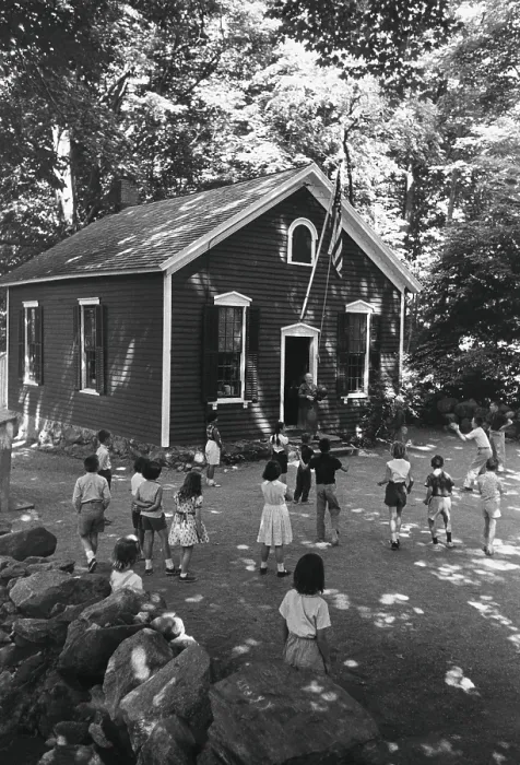 Framed Print : Little School House, 1955 Framed Print : Little School House, 1955