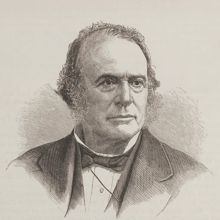 Framed Print : Louis Agassiz, Swiss-American Polymath Framed Print : Louis Agassiz, Swiss-American Polymath