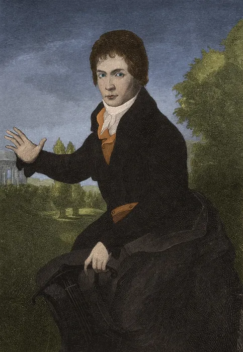 Framed Print : Ludwig van Beethoven, German Composer Framed Print : Ludwig van Beethoven, German Composer