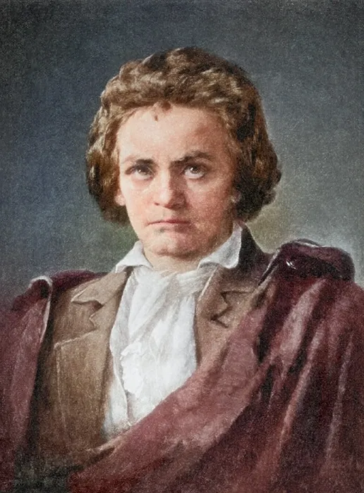 Framed Print : Ludwig van Beethoven, German Composer