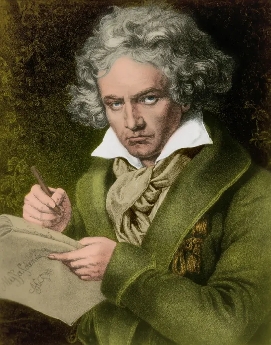 Framed Print : Ludwig van Beethoven, German Composer Framed Print : Ludwig van Beethoven, German Composer