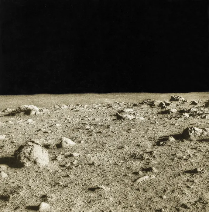 Framed Print : Lunar Surface Framed Print : Lunar Surface