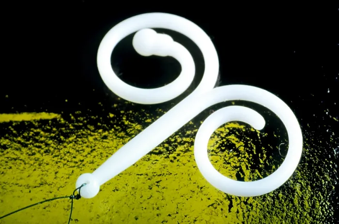 Framed Print : Macrophoto of an intrauterine device