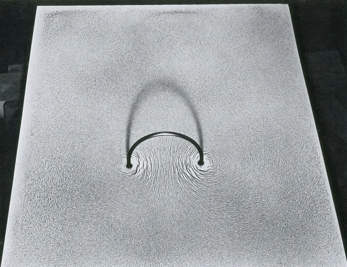 Framed Print : Magnetic Field, Magnetism