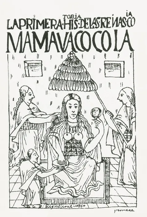 Framed Print : Mama Coya, Incan Empress