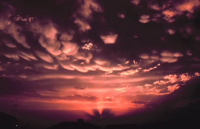 Framed Print : Mammatus Clouds Framed Print : Mammatus Clouds