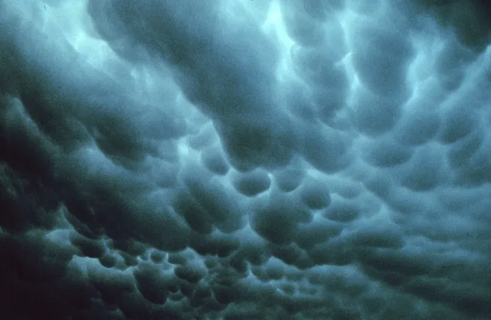 Framed Print : Mammatus Clouds Framed Print : Mammatus Clouds