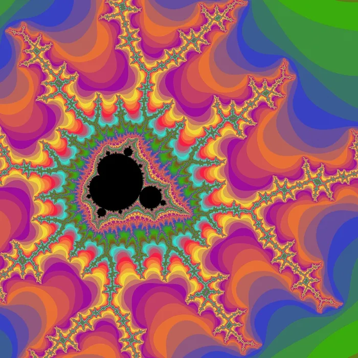 Framed Print : Mandelbrot Fractal Framed Print : Mandelbrot Fractal
