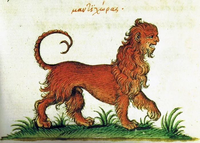 Framed Print : Manticore, Legendary Creature