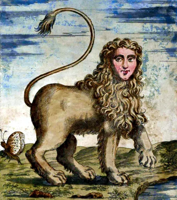 Framed Print : Manticore, Legendary Creature Framed Print : Manticore, Legendary Creature