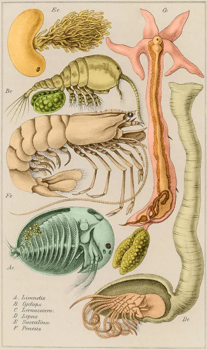 Framed Print : Marine Fauna