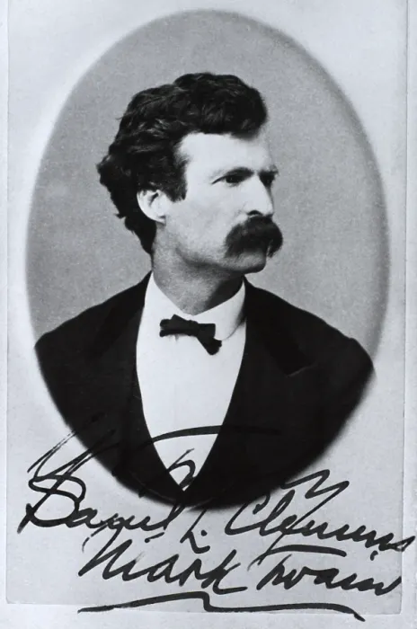 Framed Print : Mark Twain, American Author and Humorist Framed Print : Mark Twain, American Author and Humorist