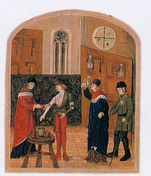 Framed Print : Medieval Medicine, 15th Century