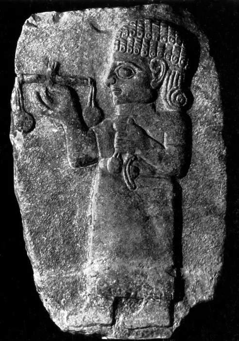 Framed Print : Merchant with Scales, 8th Century BC Framed Print : Merchant with Scales, 8th Century BC