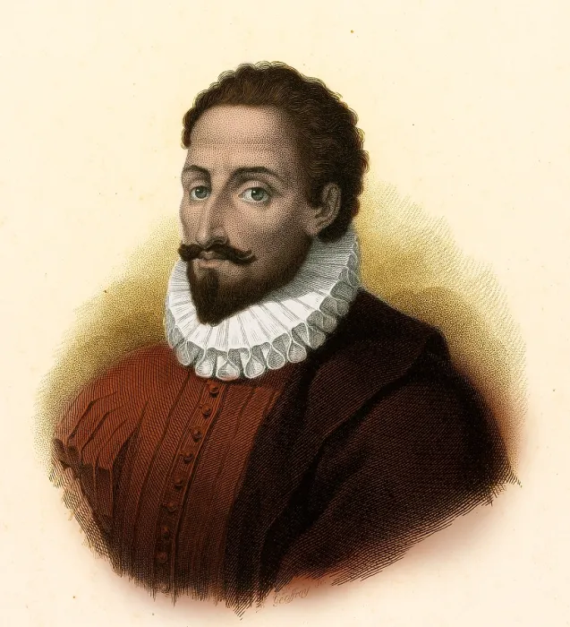 Framed Print : Miguel de Cervantes, Spanish Author Framed Print : Miguel de Cervantes, Spanish Author