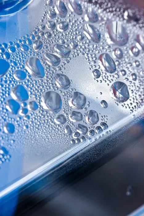 Framed Print : Moisture Droplets