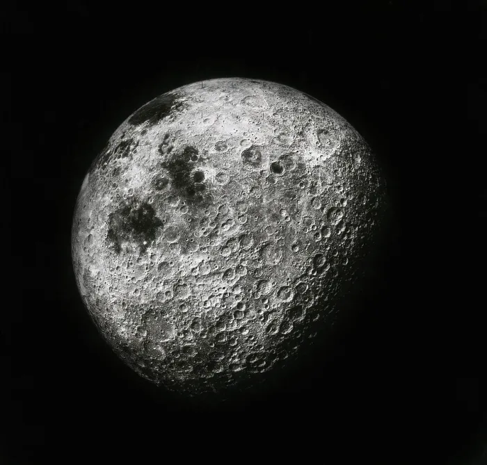 Framed Print : Moon Seen From 1000 Miles Away, Apollo 16 Mission Framed Print : Moon Seen From 1000 Miles Away, Apollo 16 Mission