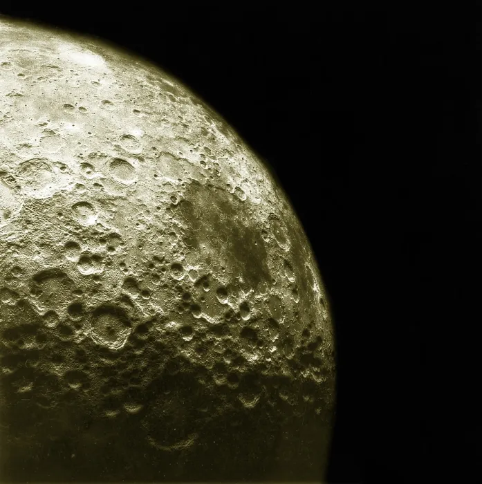 Framed Print : Moon's Southern Hemisphere Framed Print : Moon's Southern Hemisphere