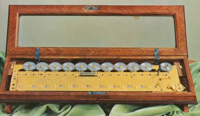 Framed Print : Morland's Multiplication Machine Framed Print : Morland's Multiplication Machine