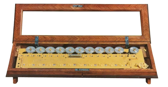 Framed Print : Morland's Multiplication Machine Framed Print : Morland's Multiplication Machine
