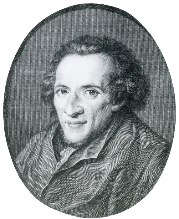 Framed Print : Moses Mendelssohn, German Philosopher