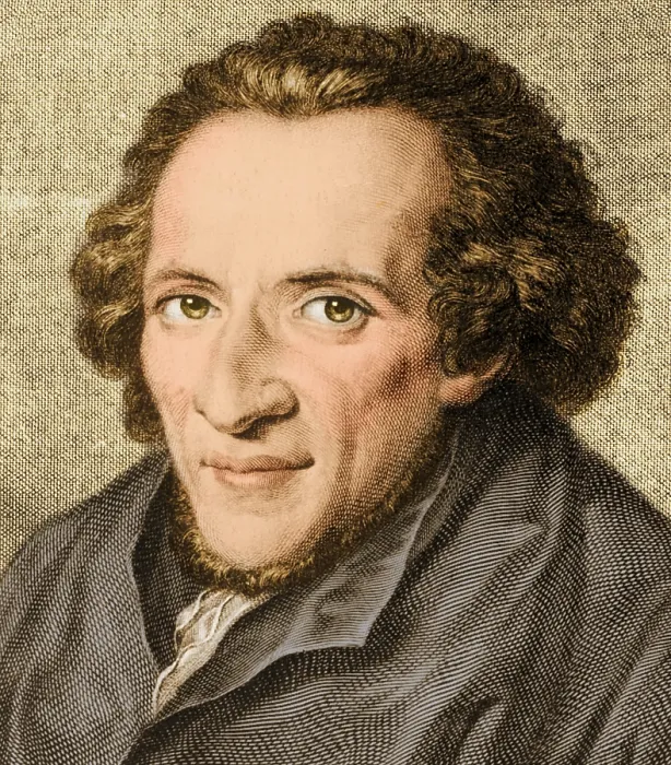 Framed Print : Moses Mendelssohn, German Philosopher