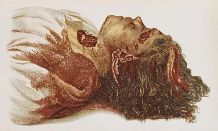 Framed Print : Murder Victim, 1898