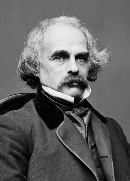 Framed Print : Nathaniel Hawthorne, American Author Framed Print : Nathaniel Hawthorne, American Author