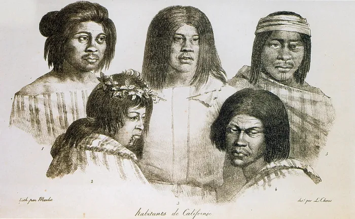 Framed Print : Native American Converts, California