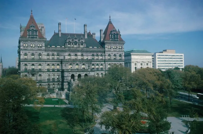 Framed Print : New York State Capitol Building Framed Print : New York State Capitol Building
