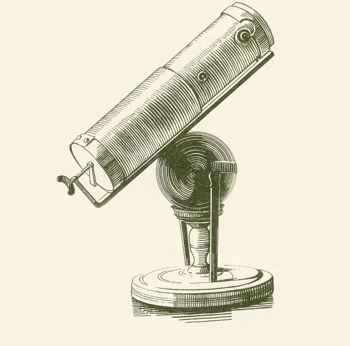 Framed Print : Newton's little reflector