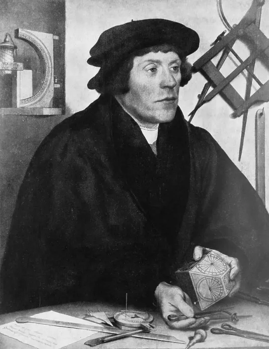 Framed Print : Nicholas Kratzer, German Astronomer Framed Print : Nicholas Kratzer, German Astronomer
