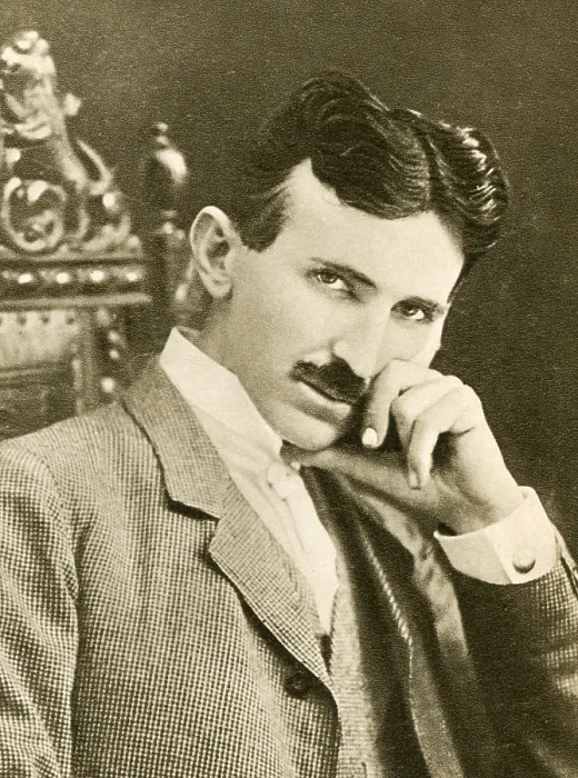 Framed Print : Nikola Tesla, Serbian-American Inventor Framed Print : Nikola Tesla, Serbian-American Inventor